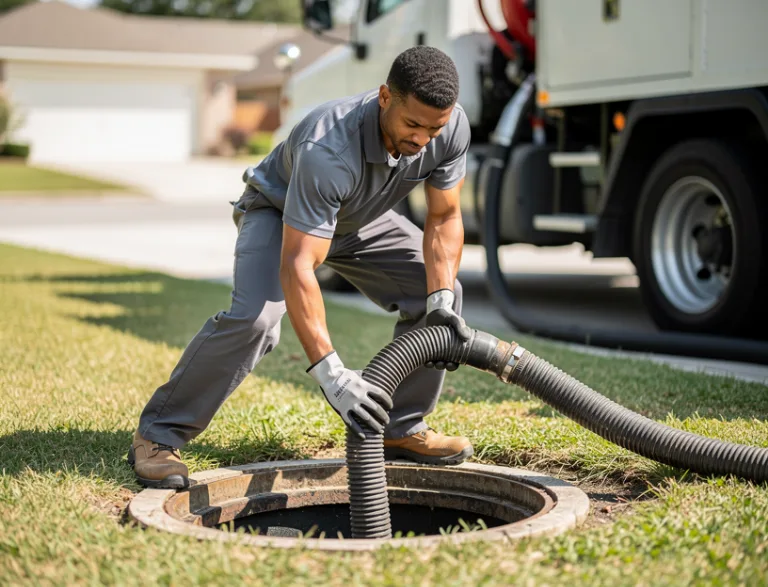 septic tank pumping Beverly Cove